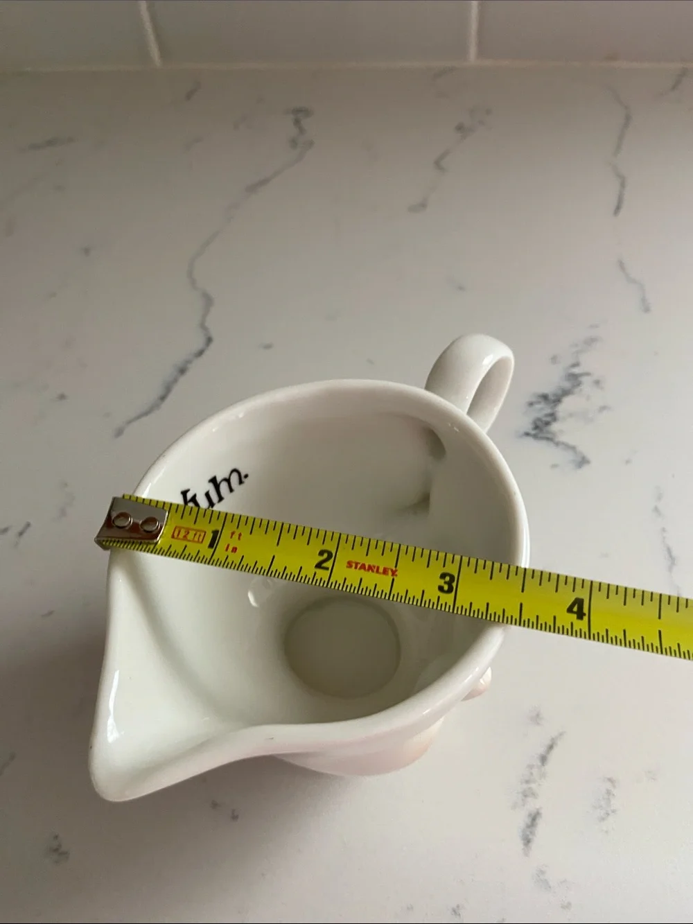 1996 Baileys Yum Winking Face Creamer Ceramic Pitcher